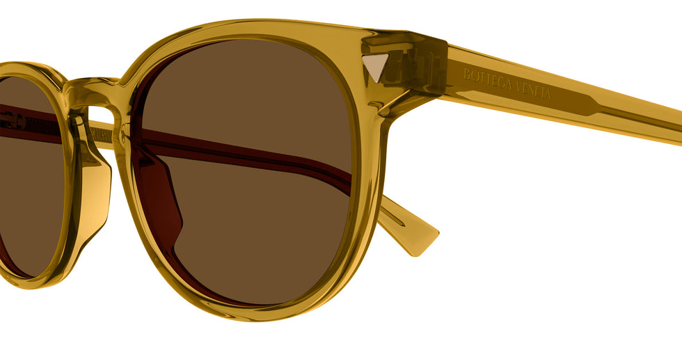 Bottega Veneta BV1253S 004 50 - Yellow / Brown #id:bv1253s004_s:100110