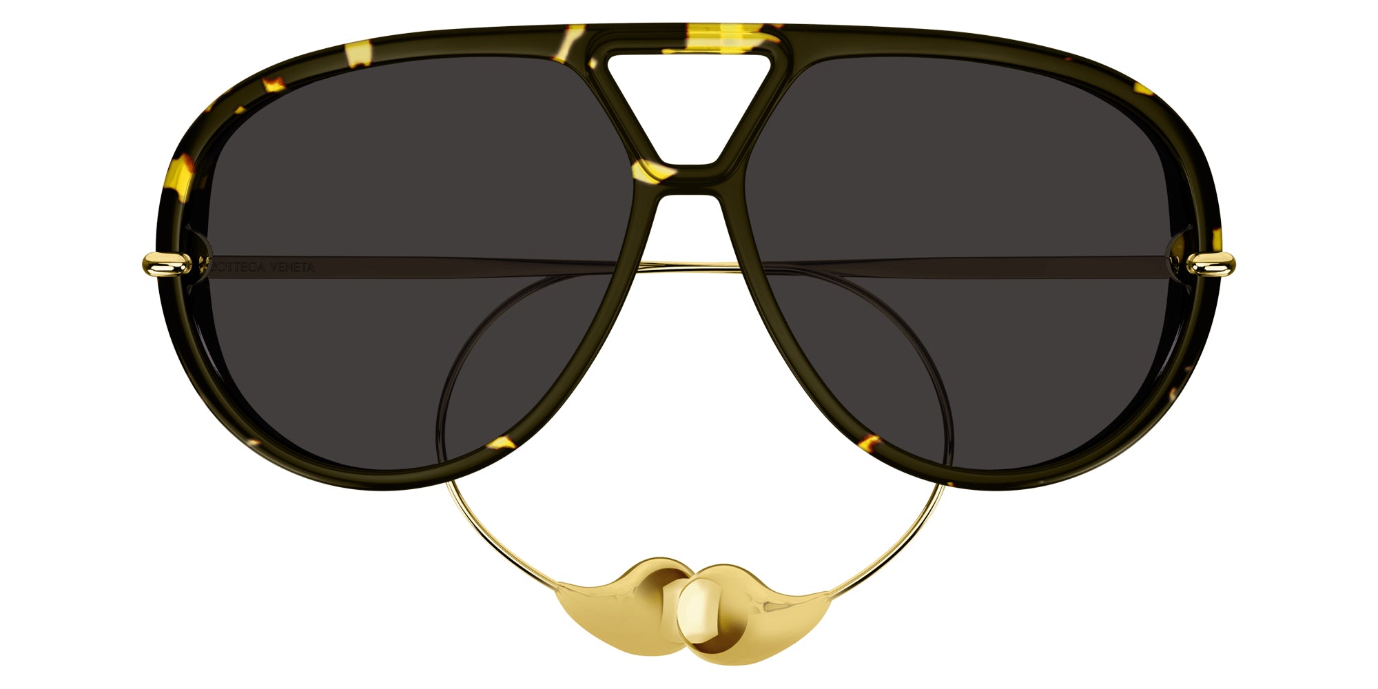 Bottega Veneta BV1273S 005 63 - Havana/Gold / Gray #id:bv1273s005_s:102100