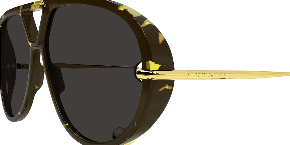 Bottega Veneta BV1273S 005 63 - Havana/Gold / Gray #id:bv1273s005_s:102110