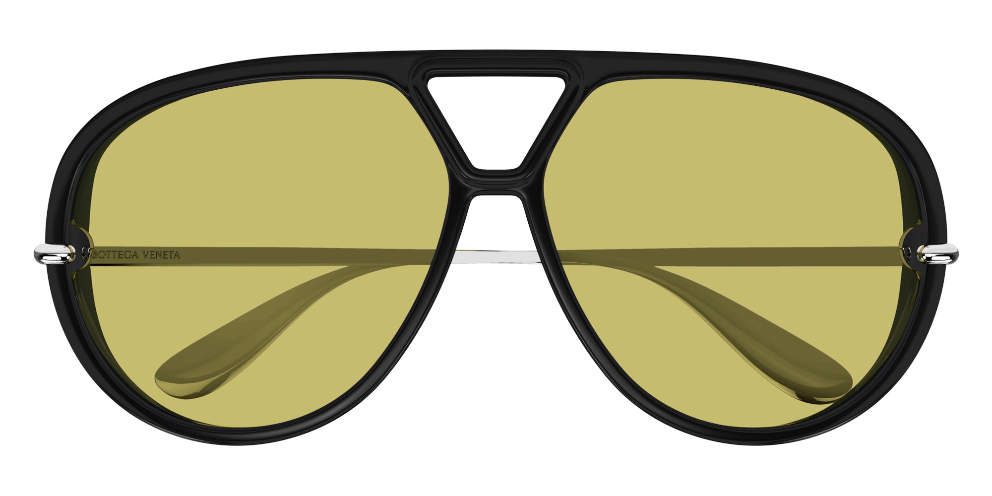 Bottega Veneta BV1274S 002 63 - Black/Silver / Yellow #id:bv1274s002_s:100100