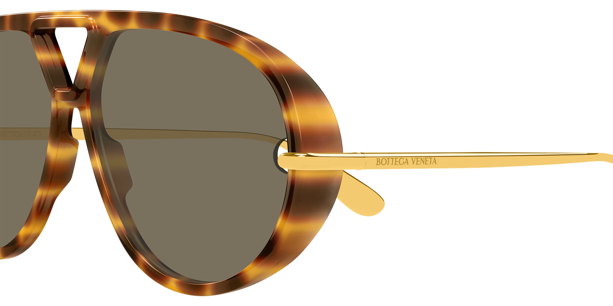 Bottega Veneta BV1274S 005 63 - Havana/Gold / Brown #id:bv1274s005_s:102110