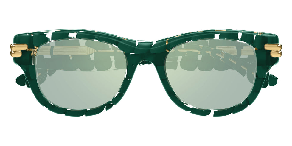 Bottega Veneta BV1323SK 003 52 - Green / Green Flash #id:bv1323sk003_s:100100