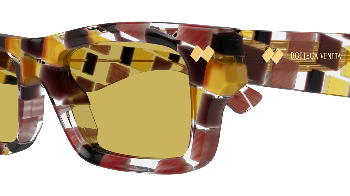 Bottega Veneta BV1351S 003 50 - Multicolor / Yellow #id:bv1351s003_s:100110