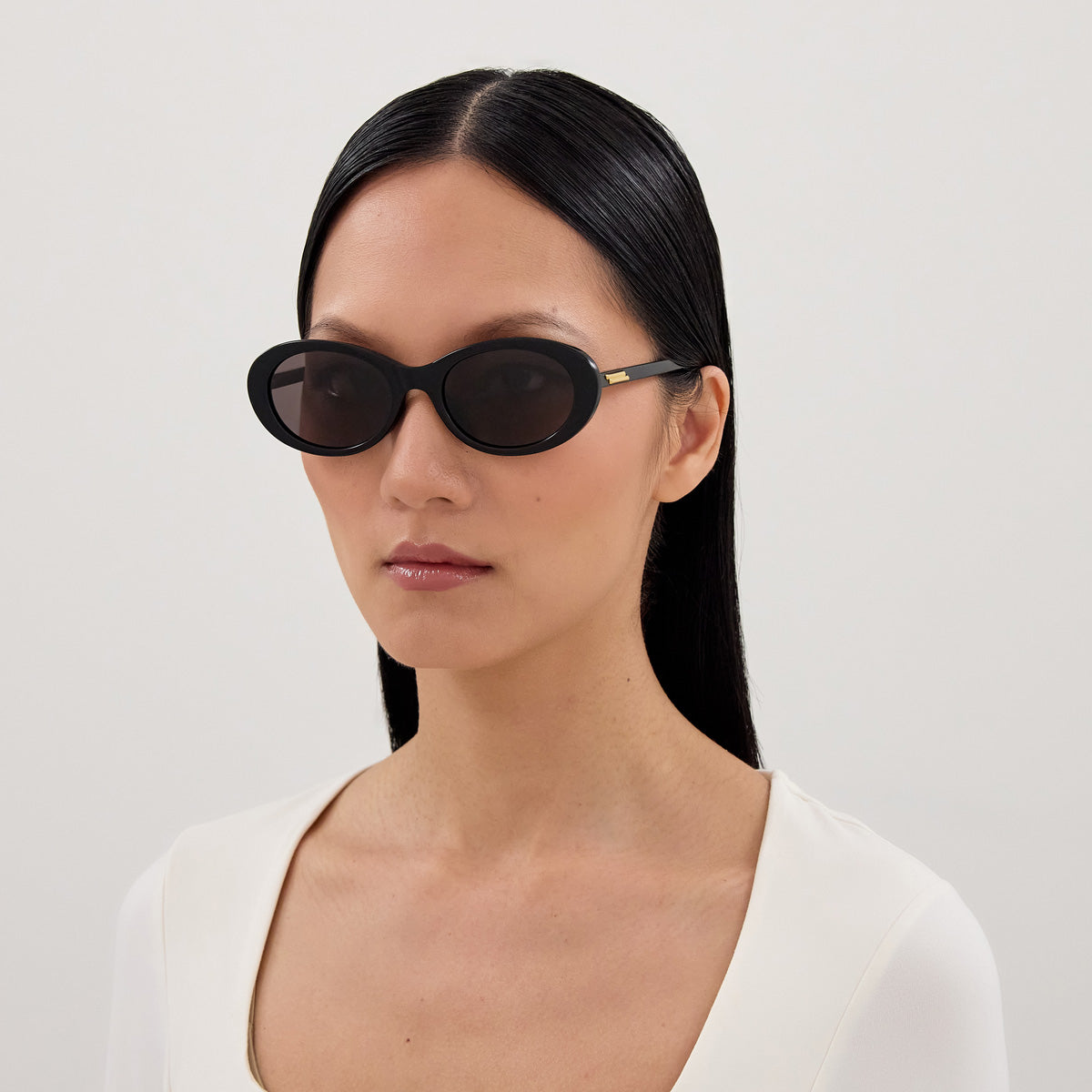 Bottega Veneta BV1415SK 001 54 - Black / Gray #id:bv1415sk001_s:100120