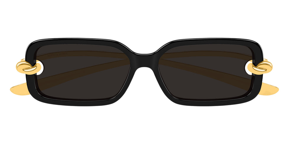 Bottega Veneta BV1439S 001 56 - Black/Gold / Gray #id:bv1439s001_s:100100