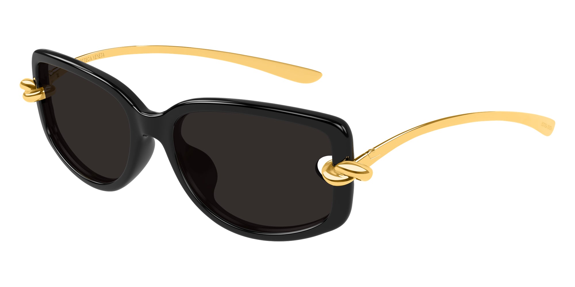 Bottega Veneta BV1440SA 001 59 - Black/Gold / Gray #id:bv1440sa001_s:100105