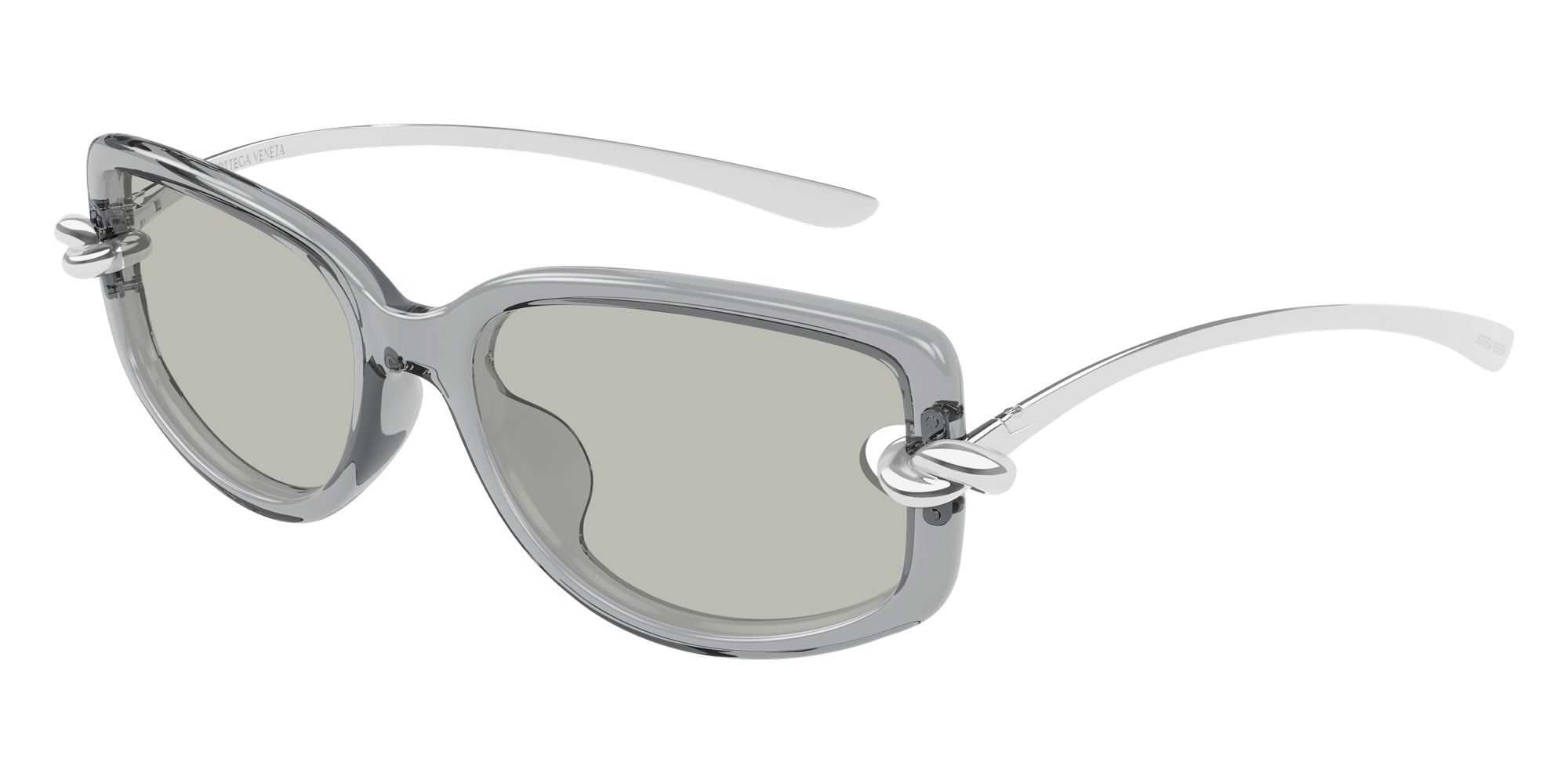 Bottega Veneta BV1440SA 004 59 - Gray/Silver / Gray #id:bv1440sa004_s:102105