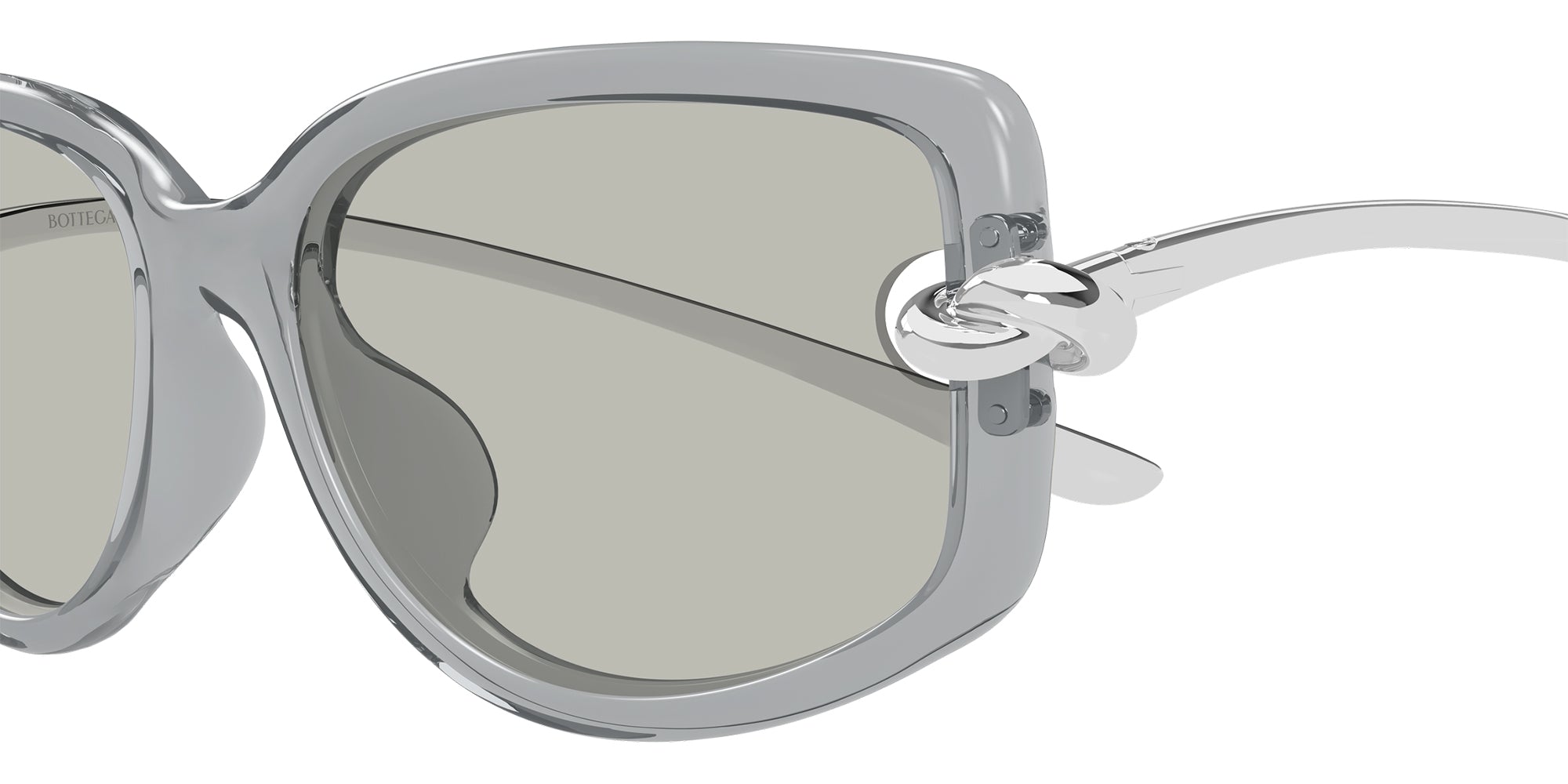 Bottega Veneta BV1440SA 004 59 - Gray/Silver / Gray #id:bv1440sa004_s:102110