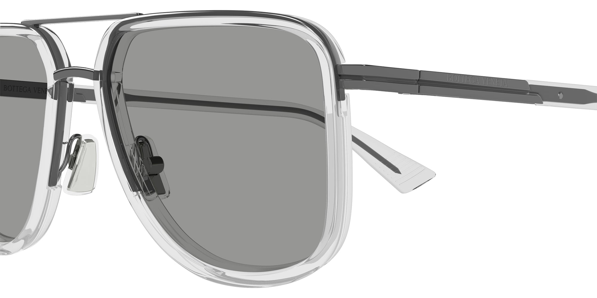 Bottega Veneta BV1463S 004 56 - Gunmetal / Gray #id:bv1463s004_s:104110