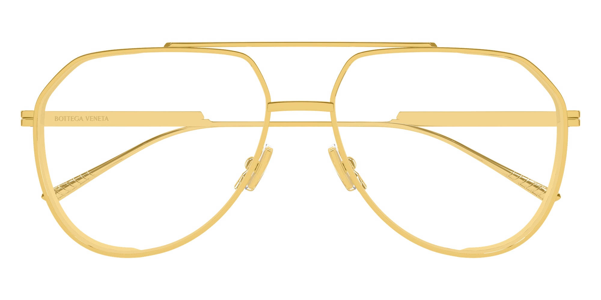 Bottega Veneta BV1465S 005 60 - Gold / Transparent #id:bv1465s005_s:104100