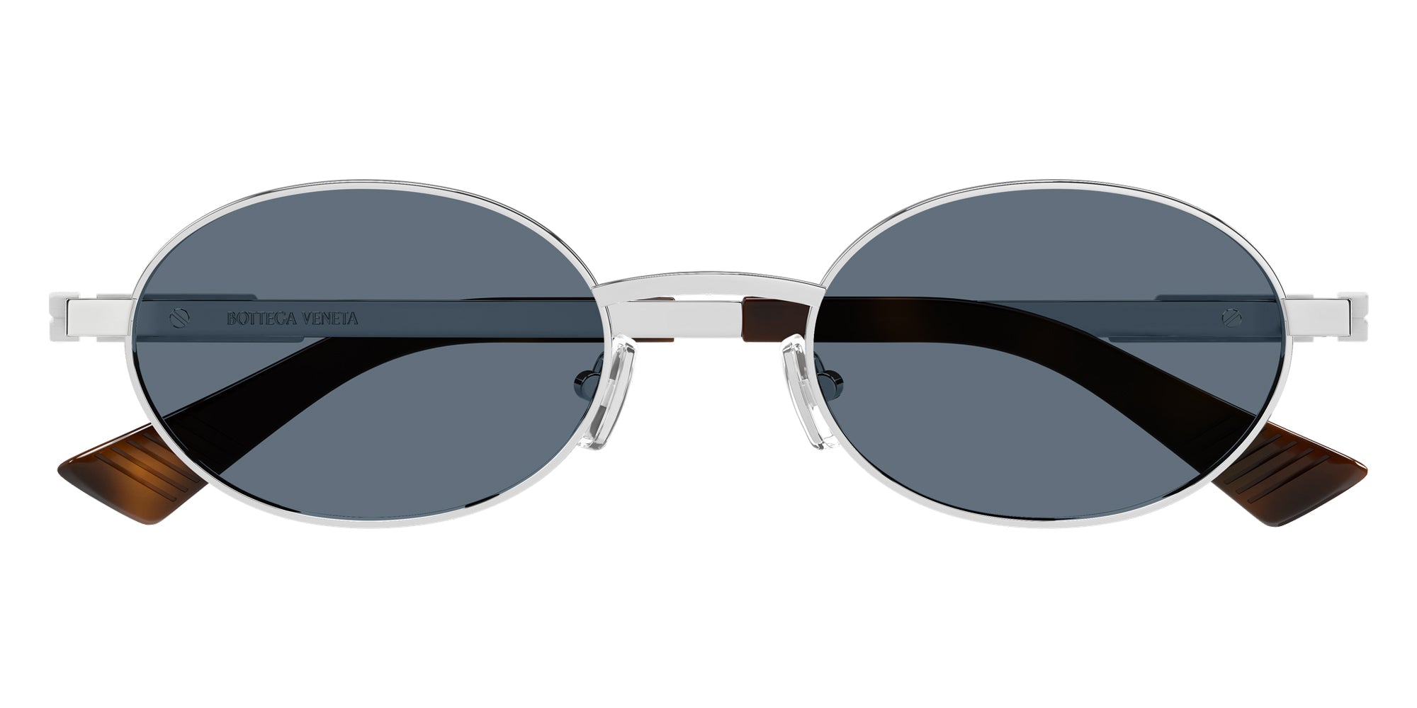 Bottega Veneta BV1470S 002 52 - Silver / Blue #id:bv1470s002_s:102100