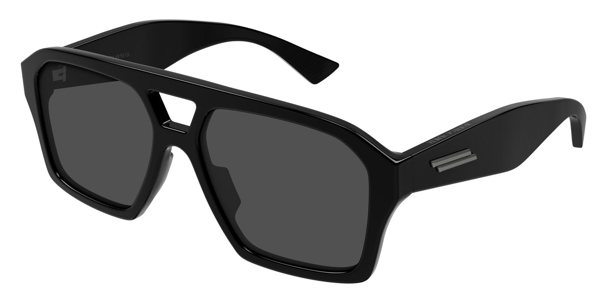 Bottega Veneta BV1501S 001 56 - Black / Gray #id:bv1501s001_s:100105