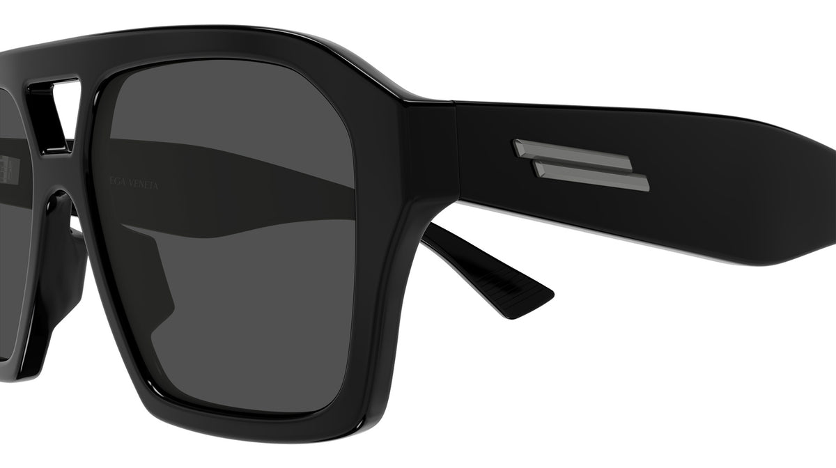 Bottega Veneta BV1501S 001 56 - Black / Gray #id:bv1501s001_s:100110