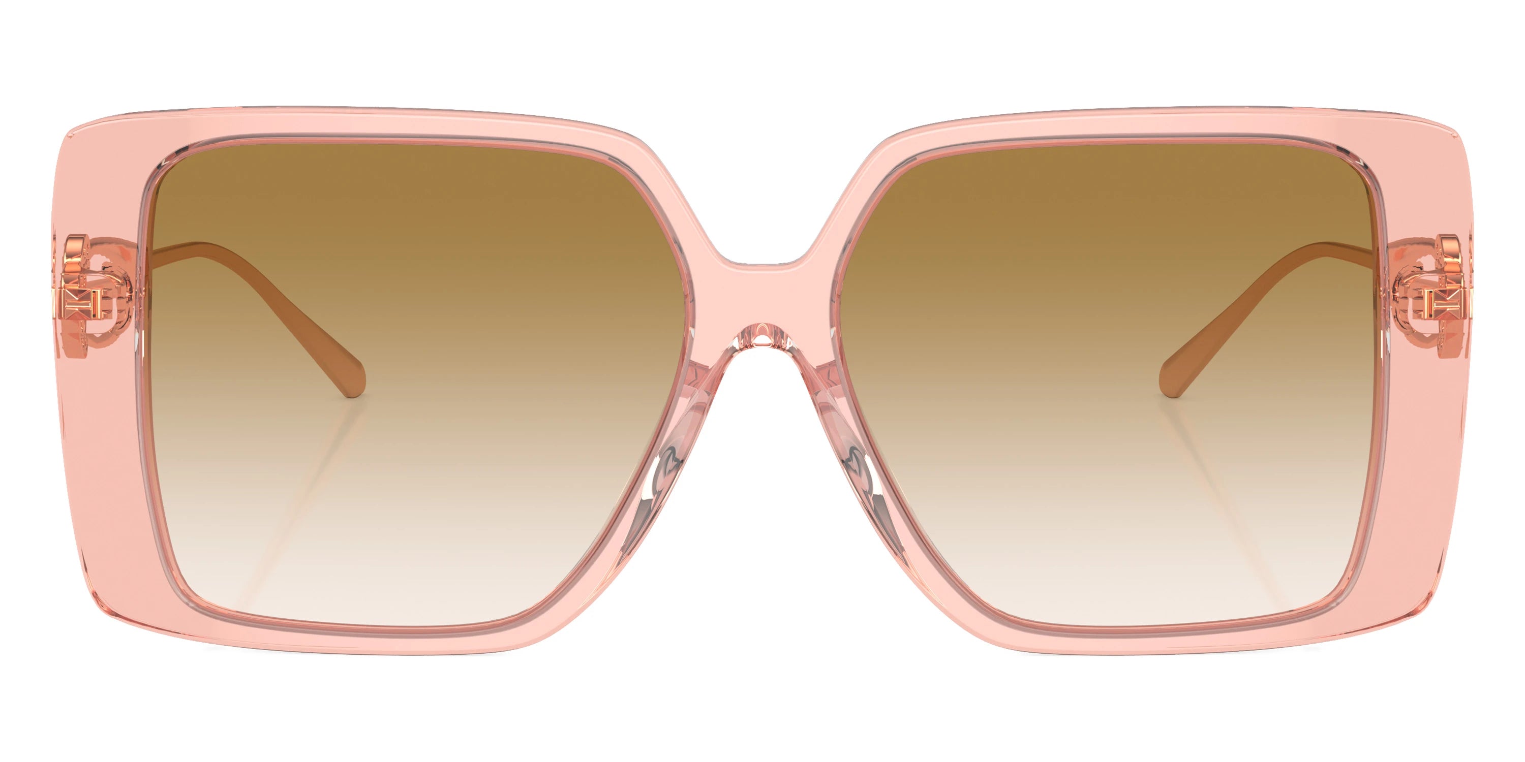 Tory Burch TY7205D 199413 56 - Transparent Pink/Shiny Rose Gold / Gradient Light Brown