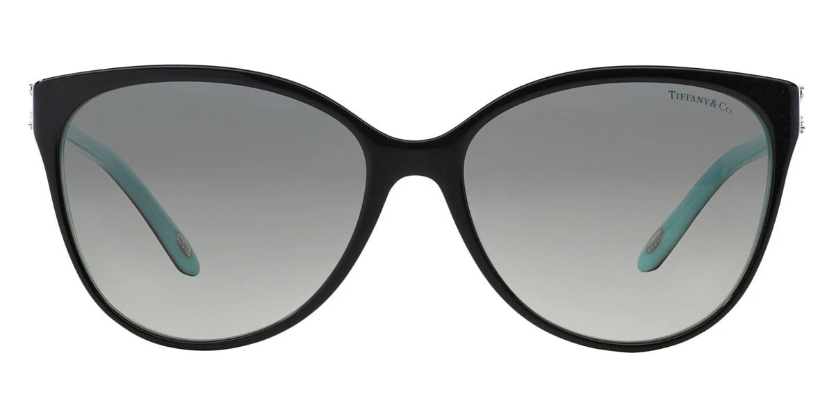 TIFFANY TF4089B 80553C 58 - Black on TIFFANY Blue / Gray Gradient