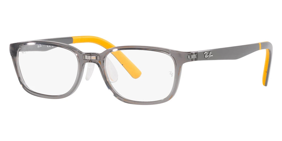 Ray-Ban RY1617D 3774 47 - Transparent Gray and Gray on Yellow