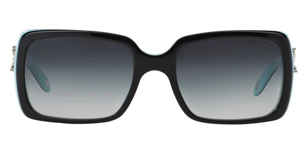 TIFFANY TF4047B 80553C 55 - Black on TIFFANY Blue / Gray Gradient