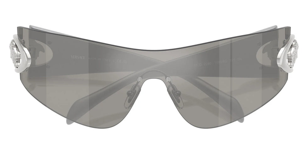 VERSACE VE2280 10006G 42 - Light Gray Mirrored Silver/Silver / Light Gray Mirrored Silver
