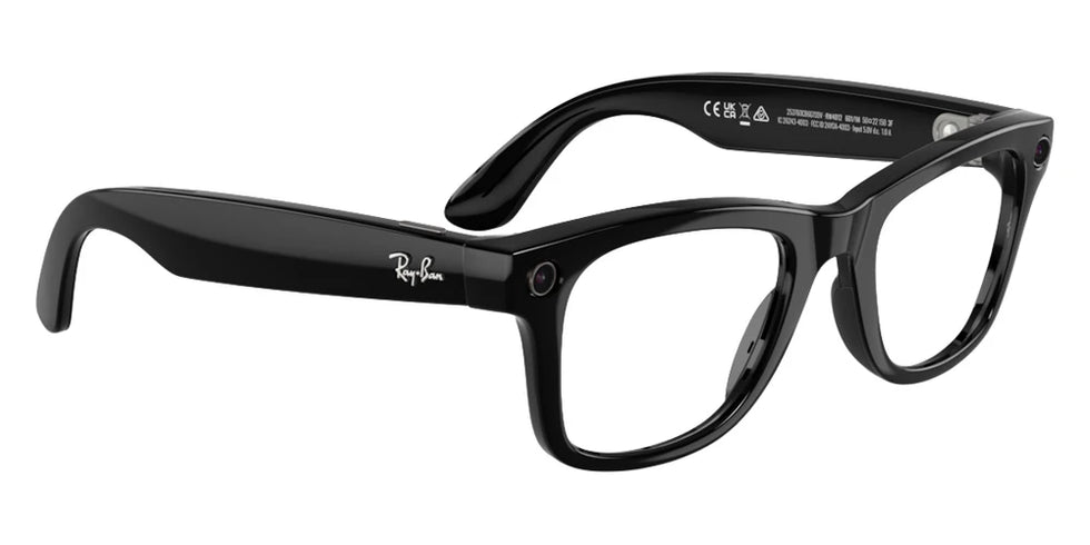 Ray-Ban RW4012 601/1M 50 - Shiny Black / Clear/Graphite Green Transitions