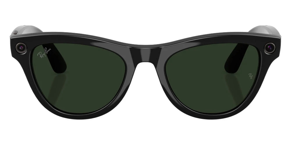 Ray-Ban RW4014 601/1M 52 - Shiny Black / Clear/Graphite Green Transitions