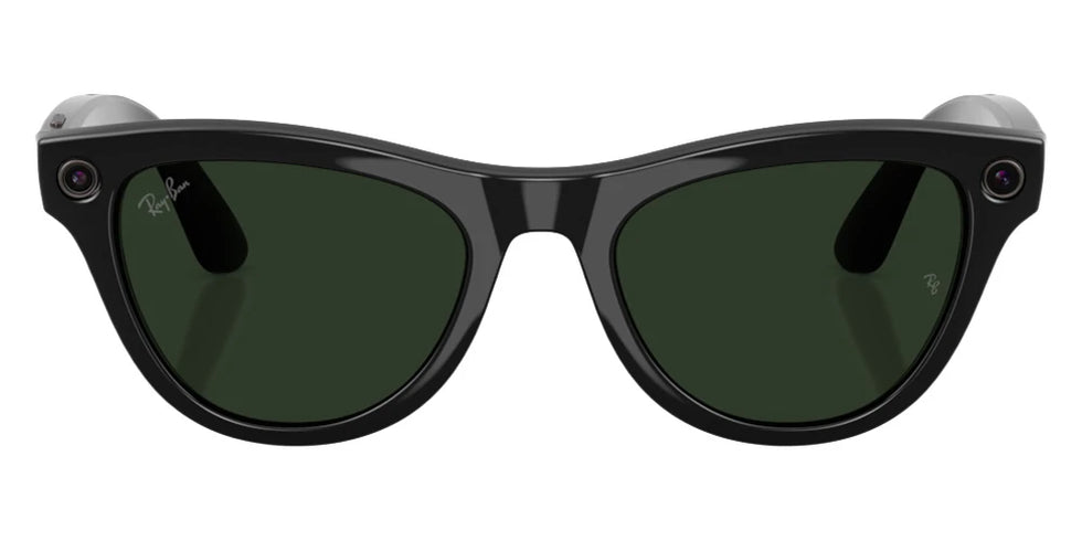 Ray-Ban RW4014 601/1M 52 - Shiny Black / Clear/Graphite Green Transitions