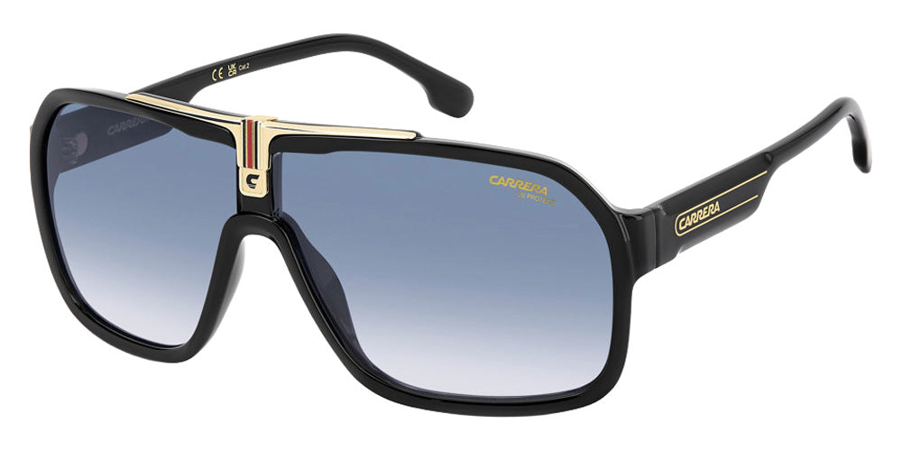 Carrera CA 1014/S/US 02M208 64 - Black Gold / Blue Shaded #id:ca1014sus02m208_s:104105