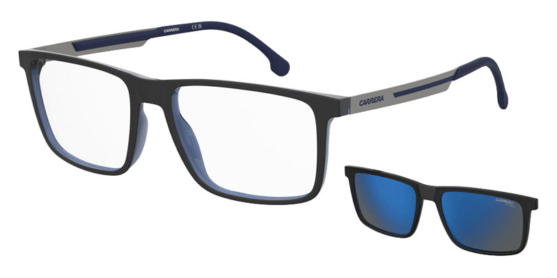 Carrera 396/US 0086 57 - Matte Black Blue / Blue Mirrored Polarized #id:ca8941cus00vk5x_s:100100