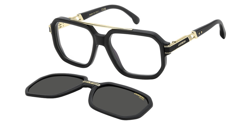Carrera CA TITANIO 01/C 00031T 56 - Matte Black / Gray Polarized Antireflex #id:catitanio01c00031t_s:100105