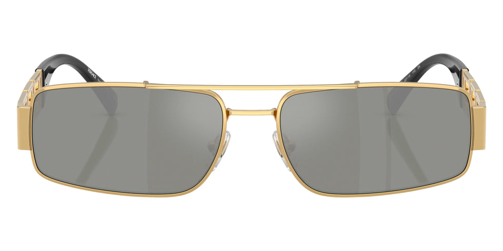 VERSACE VE2257 100230 60 - Gold / Green Mirrored Silver