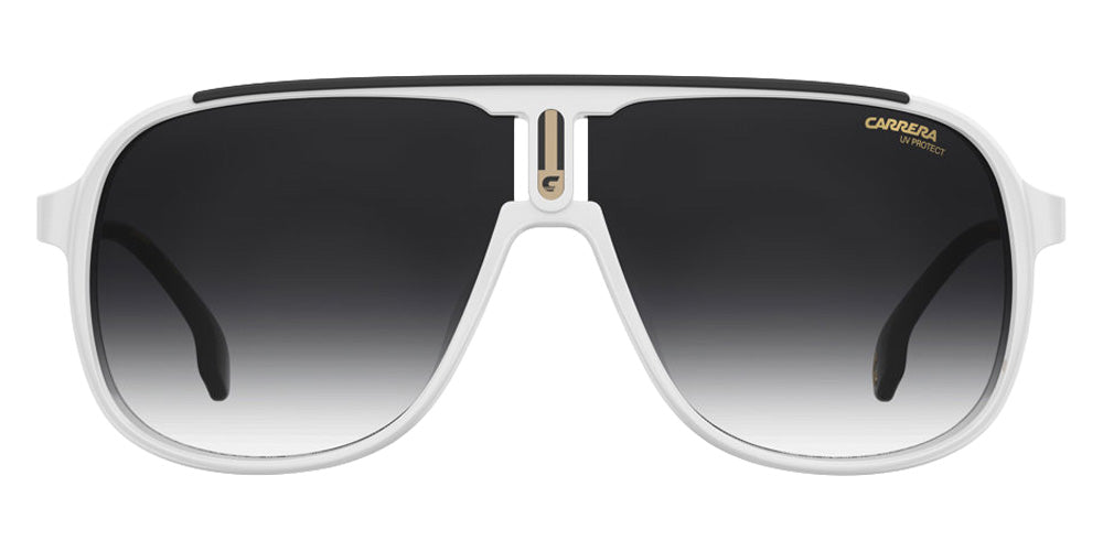 Carrera 1007/S 0CCP9O 62 - White Black / Dark Gray Shaded #id:carrera1007s0ccp9o_s:100100
