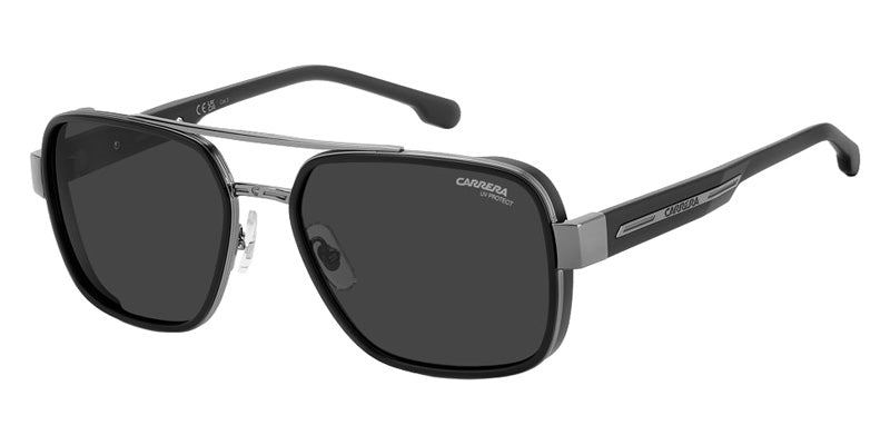 Carrera 8943/US 0BLX 56 - Matte Black Dark Ruthenium / Gray #id:carrera1092s0rzzir_s:106105