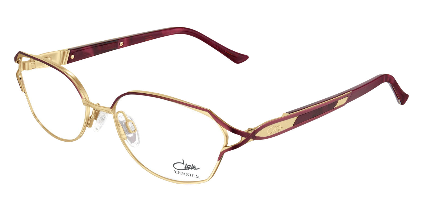 Cazal 1298 001 54 - Bordeaux-Gold #id:caz1298001_s:100105