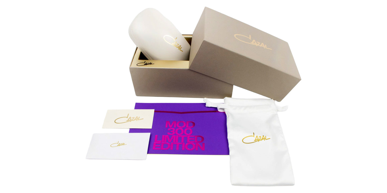 Cazal 300 002 60 - Aubergine-Rosegold #id:caz300002_s:100115