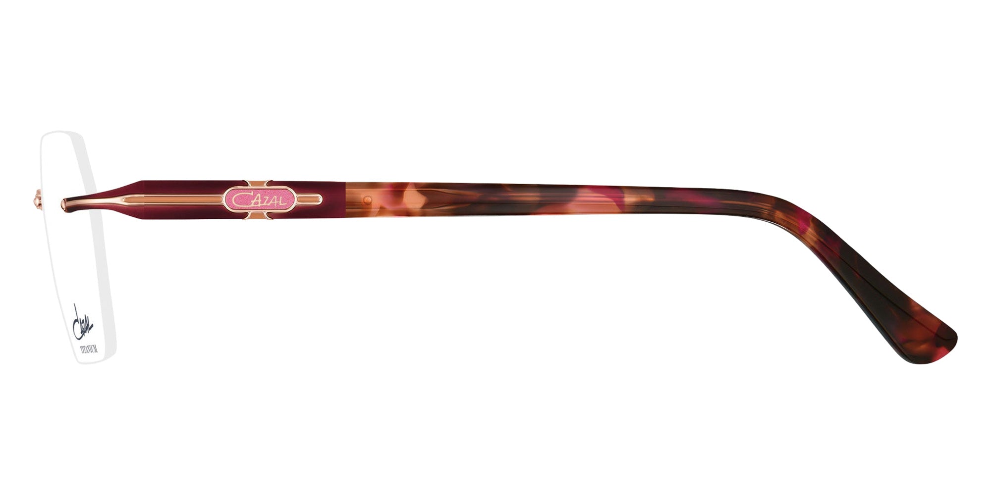 Cazal 4324 001 54 - Bordeaux-Rosegold #id:caz4324001_s:100110