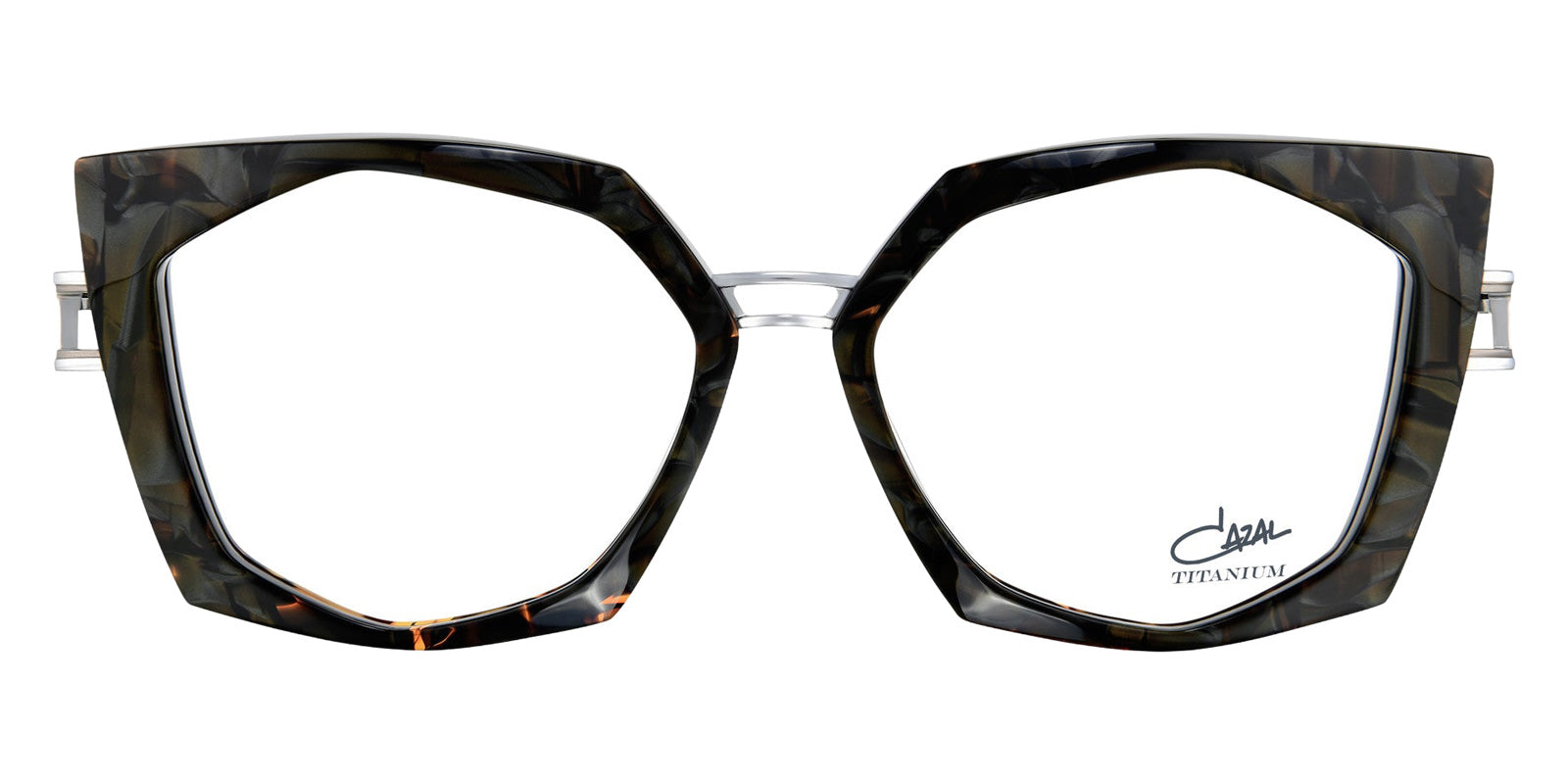 Cazal 5014 004 54 - Anthracite-Silver #id:caz5014004_s:100100