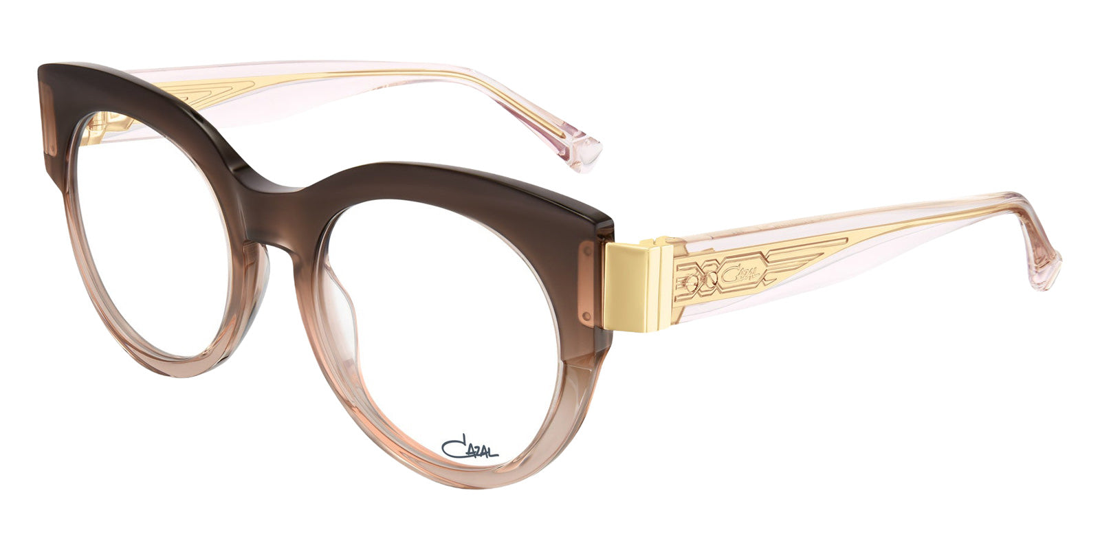 Cazal 5018 002 51 - Rosewood-Gold #id:caz5018002_s:102105