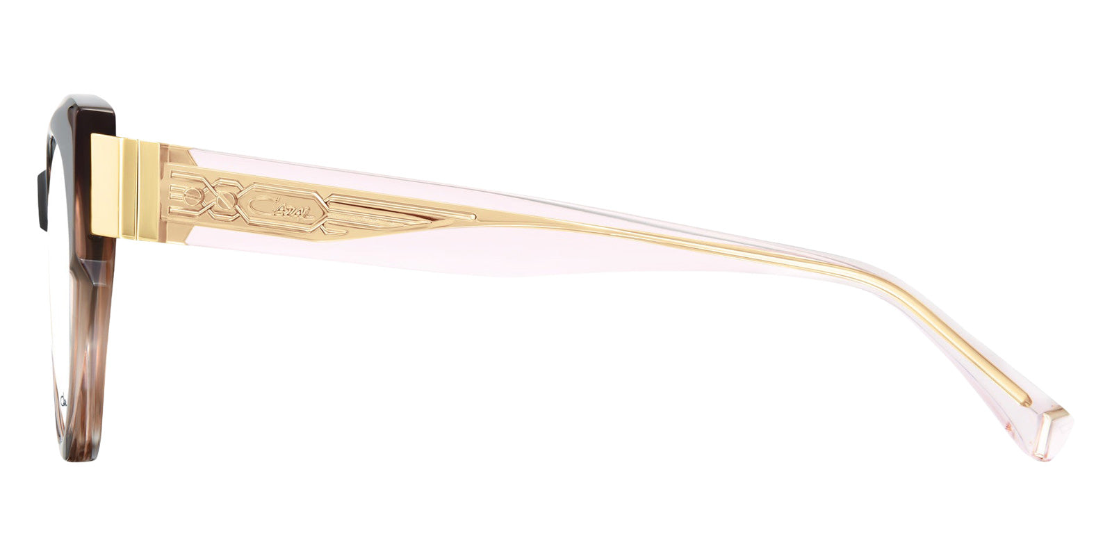 Cazal 5018 002 51 - Rosewood-Gold #id:caz5018002_s:102110