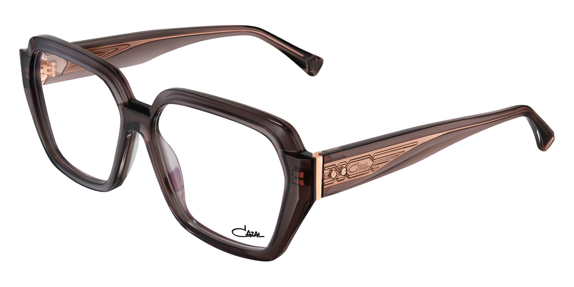 Cazal 5023 002 55 - Aubergine-Rosegold #id:caz5023002_s:102105