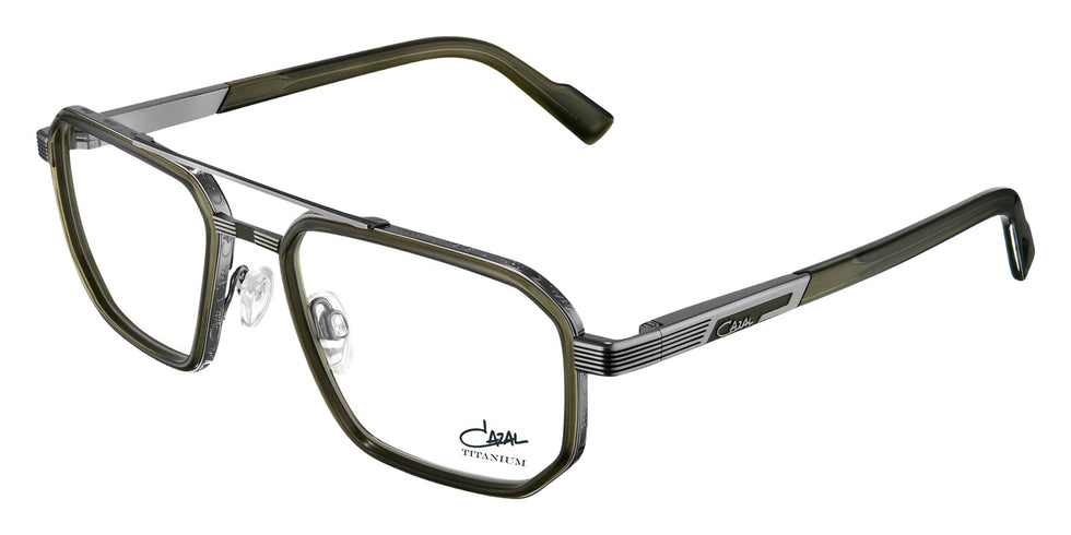 Cazal 6036 004 55 - Khaki-Silver #id:caz6036004_s:100105