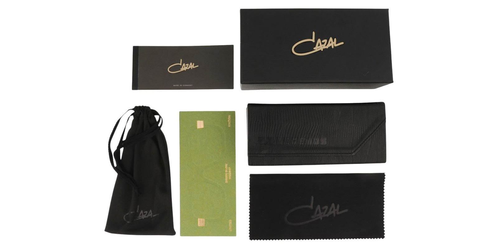 Cazal 607/3 GREEN GLOW 020 56 - Green-Silver #id:caz6073020_s:104120