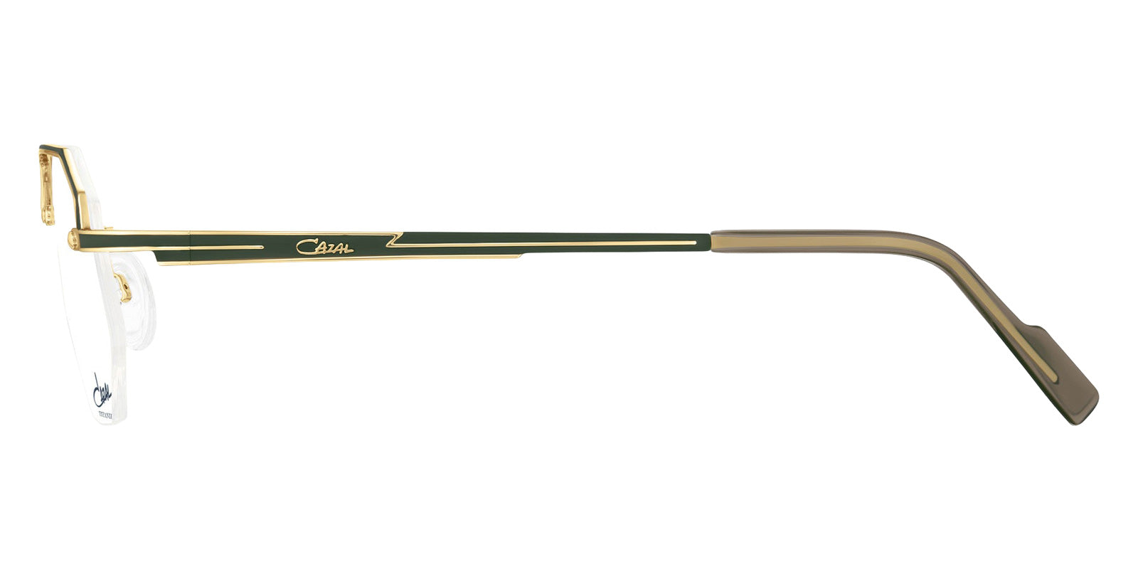 Cazal 7117 002 54 - Khaki-Gold #id:caz7117002_s:102110