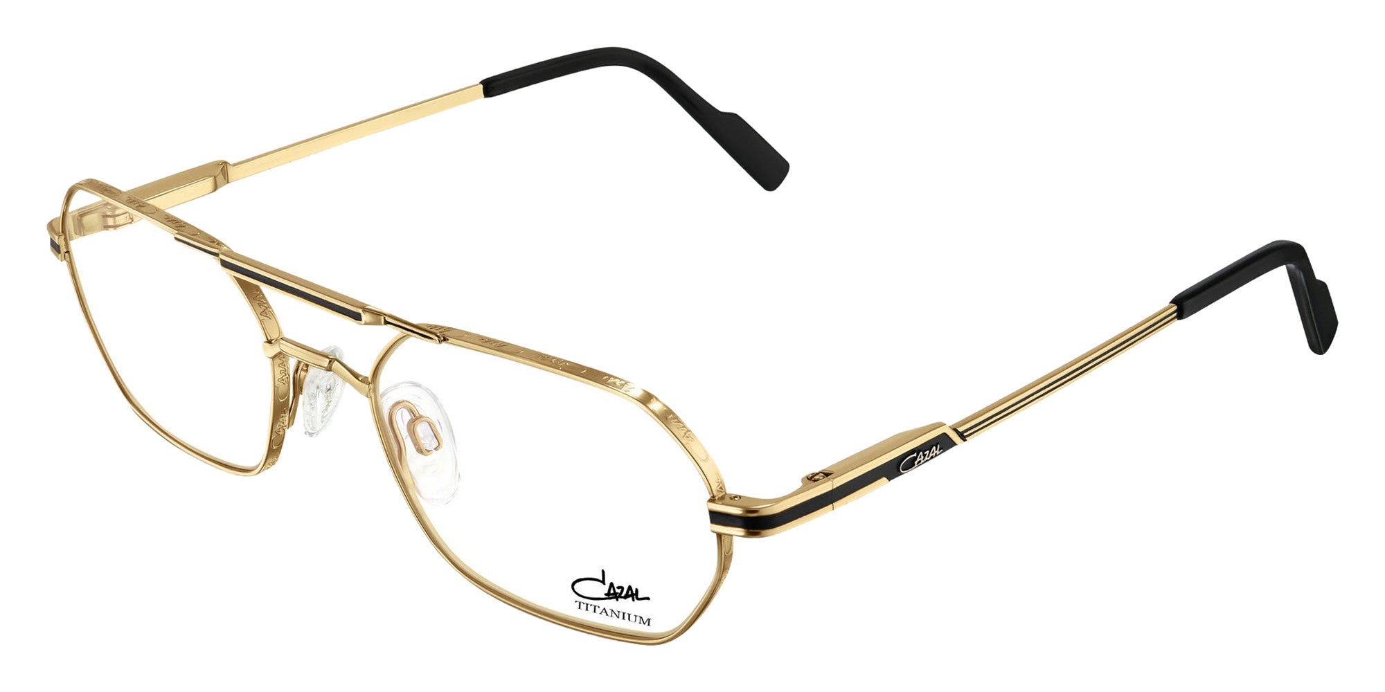 Cazal 7120 001 55 - Black-Gold #id:caz7120001_s:100105
