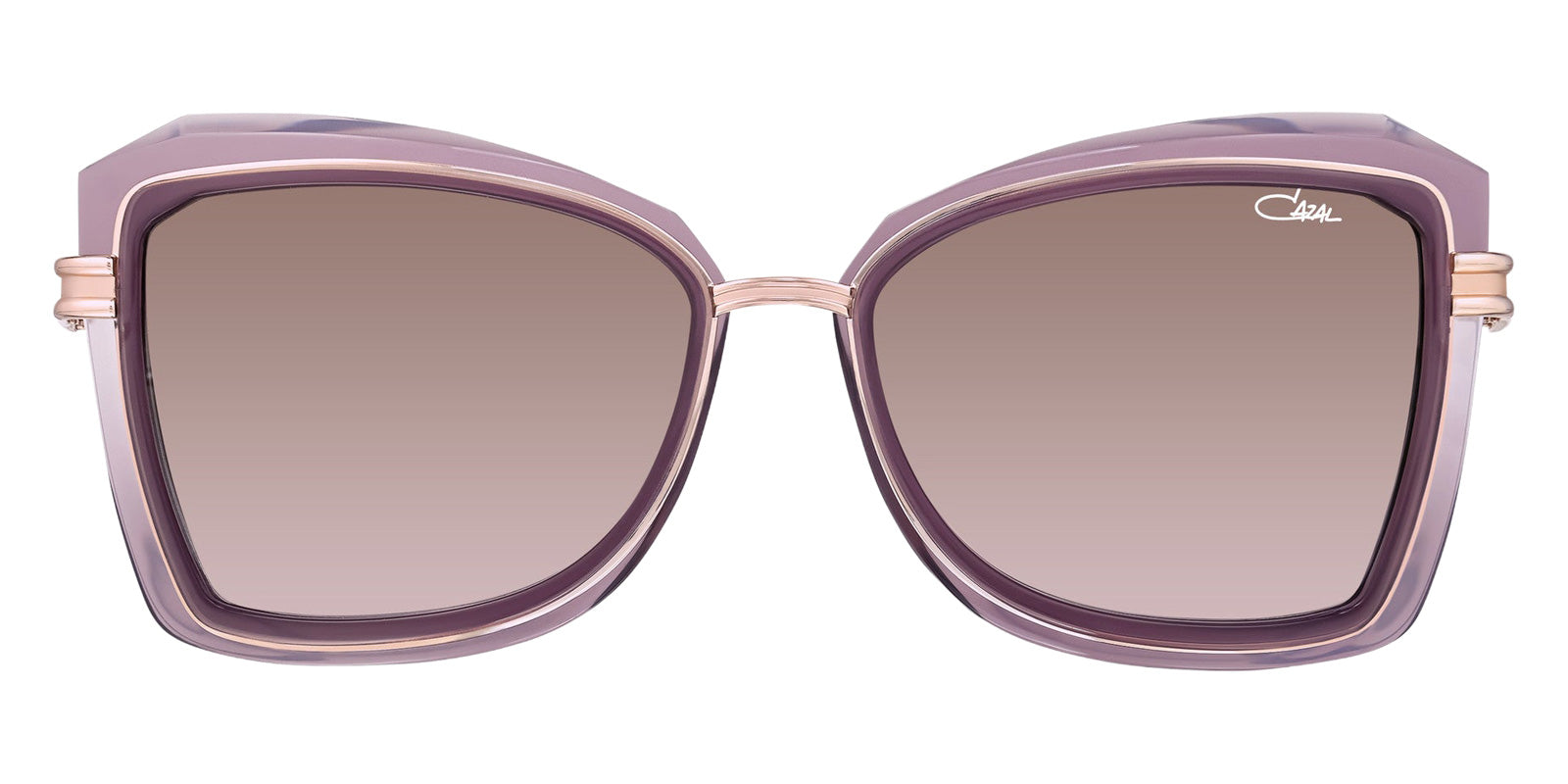 Cazal 8512 002 57 - Aubergine-Rosegold #id:caz8512002_s:100100