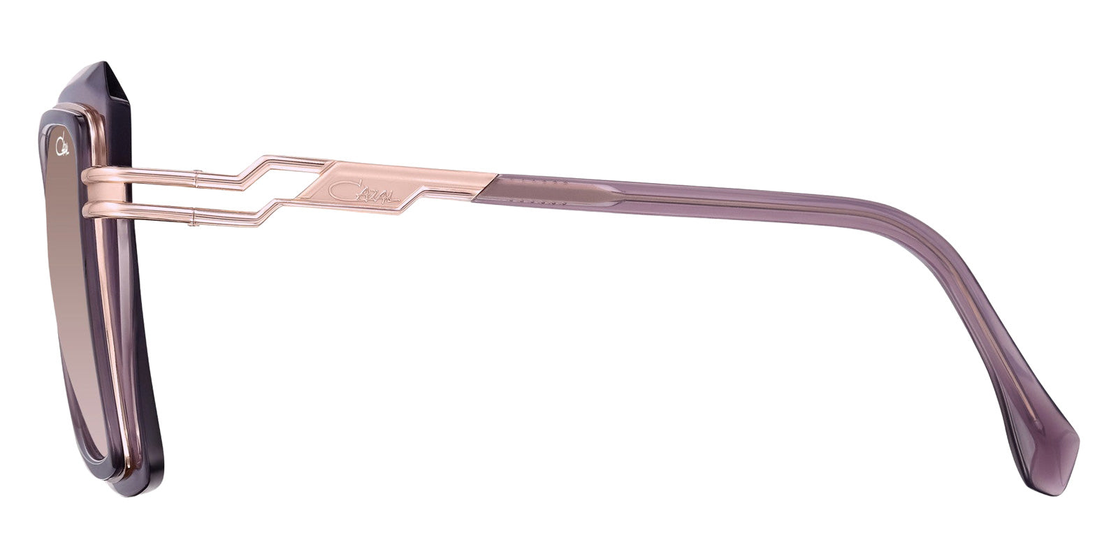 Cazal 8512 002 57 - Aubergine-Rosegold #id:caz8512002_s:100110