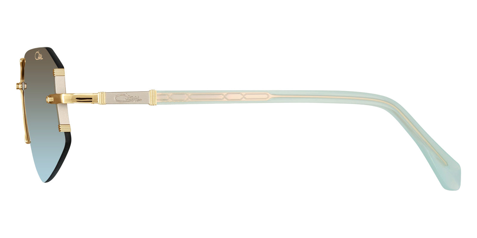 Cazal 9509 002 57 - Gold-Mint #id:caz9509002_s:102110