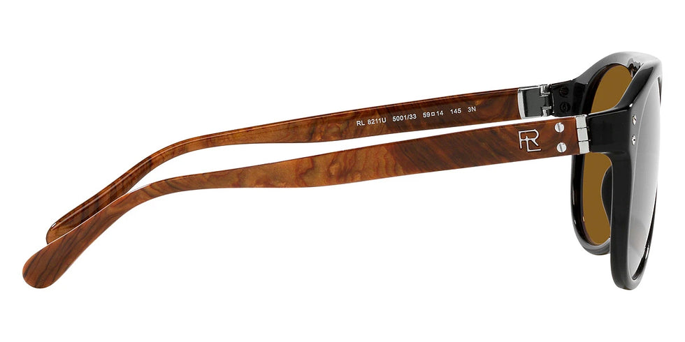 RALPH LAUREN RL8211U 500133 59 - Black / Brown
