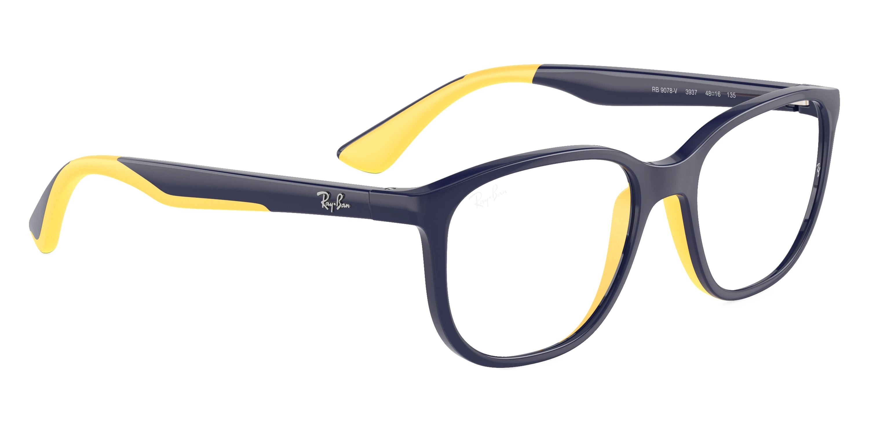 Ray-Ban RY9078V 3937 46 - Dark Blue on Yellow