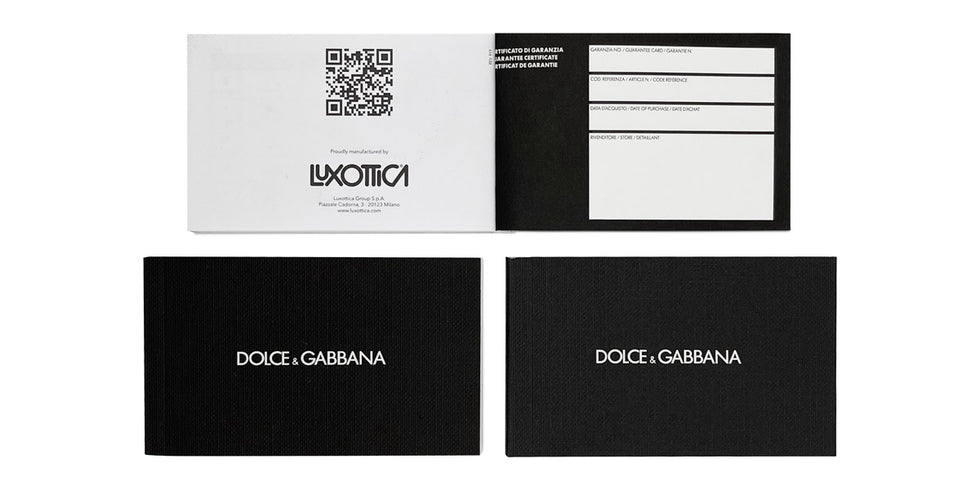 Certificate of Authenticity from DOLCE&GABBANA #id:cert-DOLCE&GABBANA_s:110135