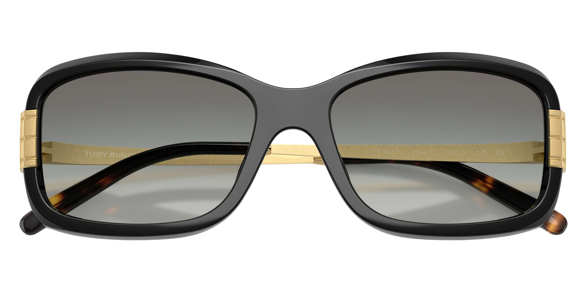 Tory Burch TY9077U 196411 56 - Black / Gray Gradient