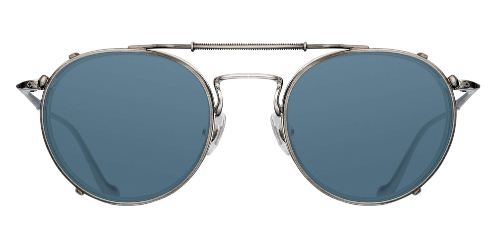 Matsuda CL3058 48 - Antique Silver / Blue Gray #id:cl3058antiquesilverbluegreyclip_s:100100